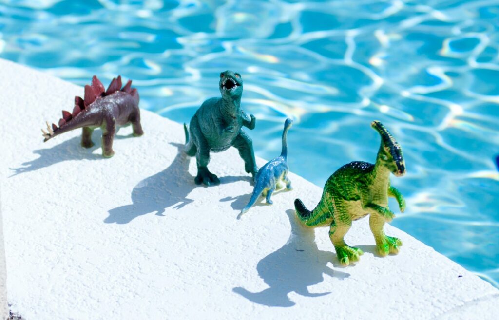 Saltwater pool toys